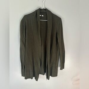 Gap Women’s XS Green Open Cardigan